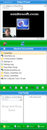 SSuite Office - Communication Sidebar screenshot